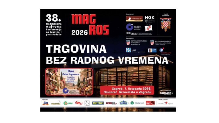 MAGROS 2026.-38. tradicionalna konferencija za trgovce i proizvođače